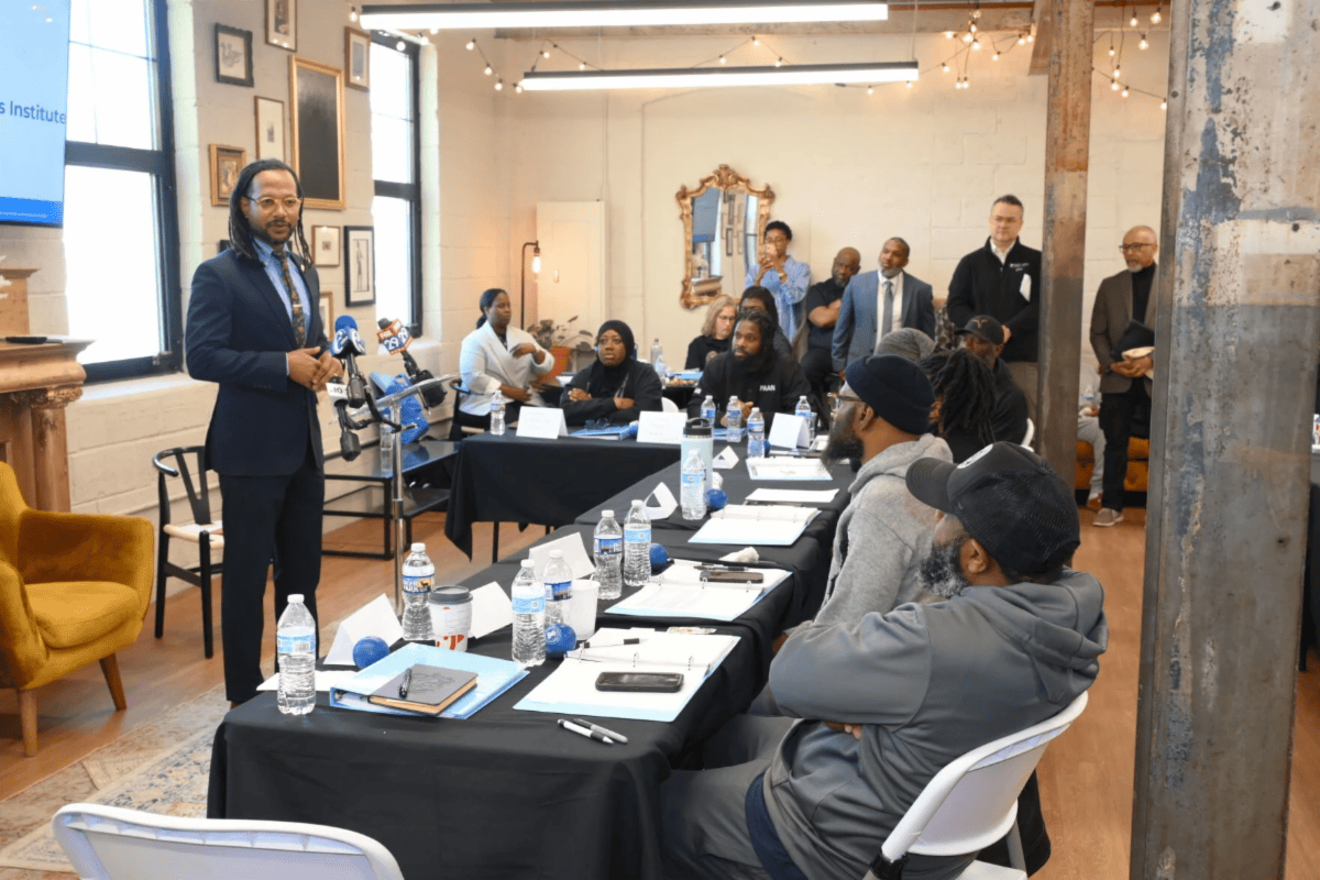 Participants in Philadelphia's Peacekeepers Institute